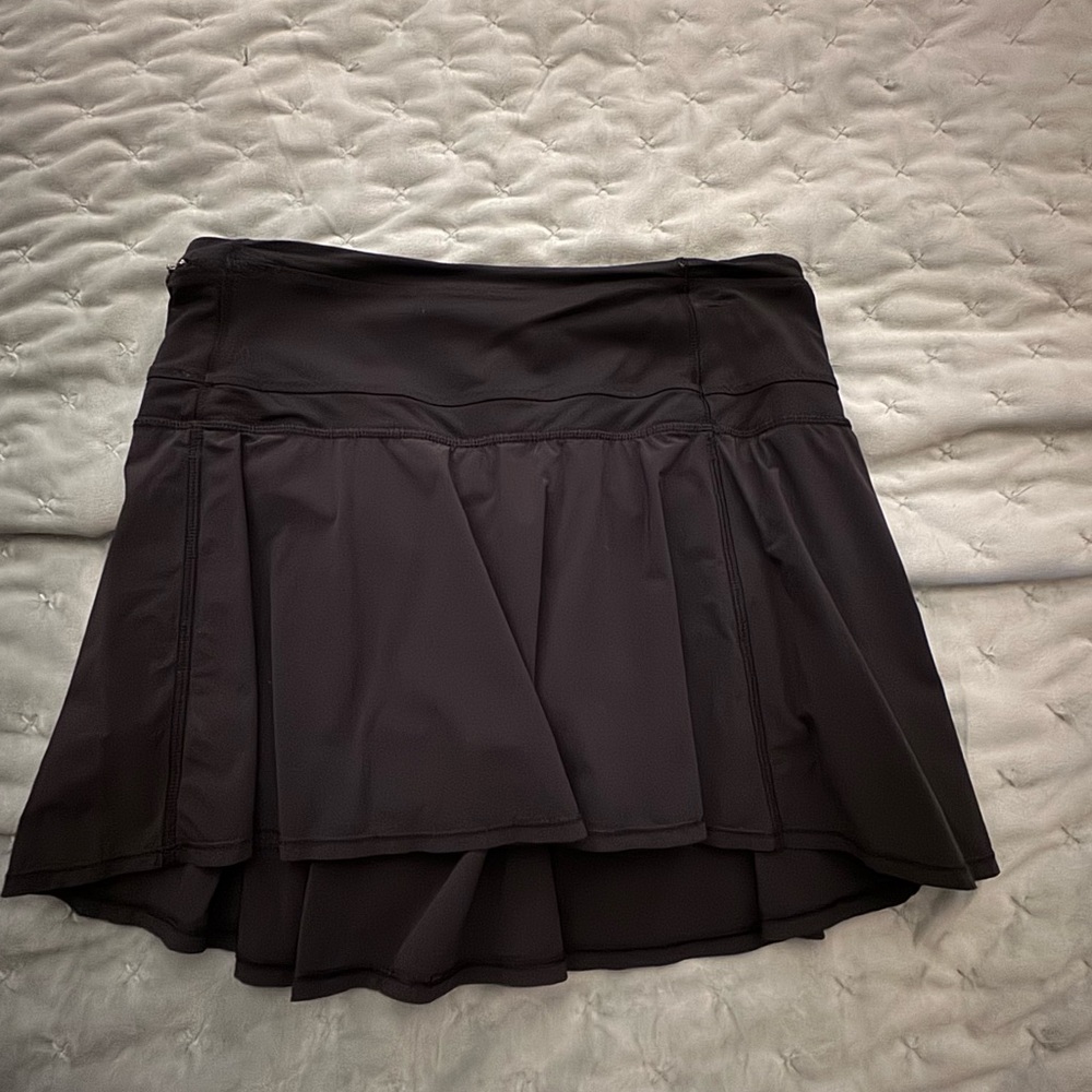 Lululemon Black Pleated Skirt